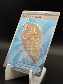 Jumbo Ice Cream 109/086 IR Illustration Rare Pokemon Chaos Rising Holo NM - Image 2