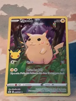 Pikachu Holo Rare 005/025 NM - 2021 Pokemon TCG Celebrations - Image 1
