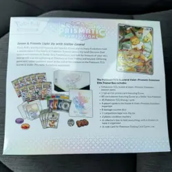 Pokemon TCG Scarlet & Violet—Prismatic Evolutions ETB Eevee English 2025 - Image 1