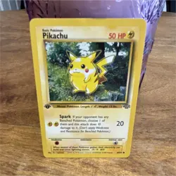 Pokemon TCG Pikachu Jungle Common 1st Edition 60/64 50 HP English 1999 WOTC - Image 1