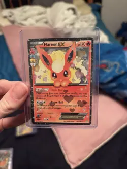 Pokemon Company Flareon EX RC6/RC32 Generations Radiant 2016 Eng Holo FA 170HP - Image 1