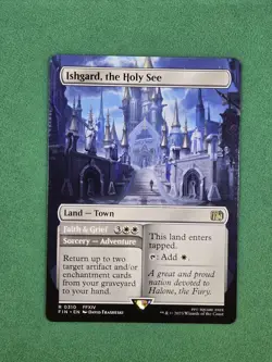 MTG Ishgard, the Holy See (Borderless) Regular Final Fantasy Magic The Gathering - Image 5