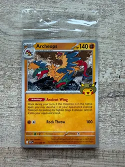 Pokemon Field Museum Archeops Exclusive Promo Sealed - In Hand Ship Now - Image 1