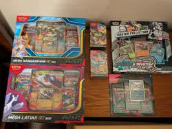Pokemon Sealed Lot Chaos Rising Perfect Order Mega Evolutions Destined 27 Packs - Image 1
