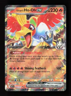 Ethan's Ho-Oh ex 026/217 Double Rare Ascended Heroes Pokemon Near Mint - Image 1