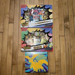 Pokemon Ascended Heroes Bundle ETB, Pin Collection and Mega EX Box - Image 1