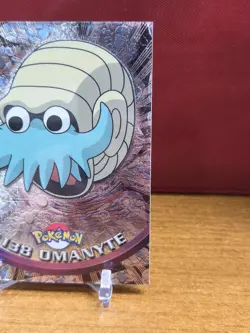 OMANYTE - 2000 Topps Chrome Pokemon TV Animation Edition Series 2 #138 HP - Image 3