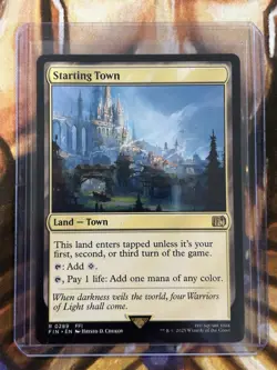 Starting Town 0289 MTG Final Fantasy Regular English Rare - NM/M 🔥 - Image 3