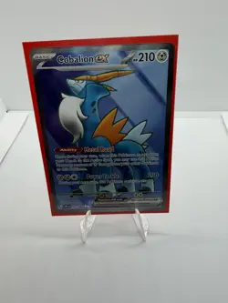 The Pokemon Company Cobalion EX Holo Full Art CRIM 103/086 Basic 210HP ENG 2015 - Image 1