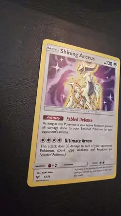 Pokemon TCG Shining Arceus Shining Legends 57/73 Reverse Holo Holo Rare - Image 2