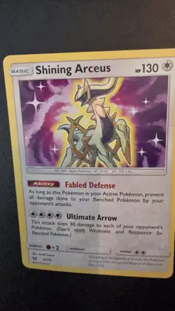 Pokemon TCG Shining Arceus Shining Legends 57/73 Reverse Holo Holo Rare - Image 4