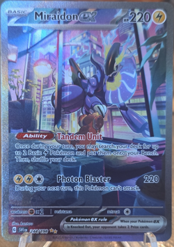 Pokemon TCG Miraidon ex 244/198 SV01 Scarlet & Violet Holo Secret Rare Eng 220 - Image 1