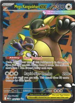 MEGA KANGASKHAN EX 164/132 ULTRA RARE MEGA EVOLUTION POKEMON NEAR MINT - Image 2