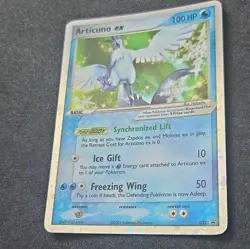 2005 Pokemon Articuno EX 032 Black Star Promo Near Mint NM - Image 3