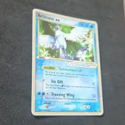 2005 Pokemon Articuno EX 032 Black Star Promo Near Mint NM - Image 4