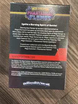 Pokemon TCG Mega Evolution Phantasmal Flames Booster Bundle (6 Packs) Sealed - Image 3