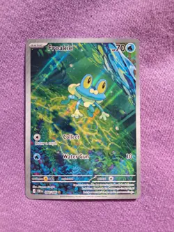 Froakie Illustration Rare 088/086 Pokemon Mega Evolution Chaos Rising NM - Image 1