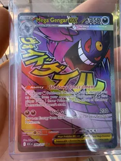 Nintendo Pokemon TCG Mega Gengar EX 269/217 Secret Rare Holo Full Art ENG - Image 2