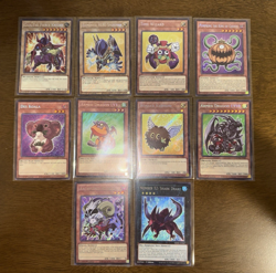 Maze of Muertos Chibi Art Complete Set All 10 Secret Rares MZMU 1st Ed YuGiOh - Image 1
