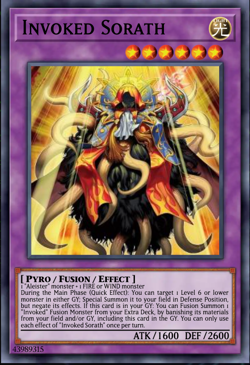 Yugioh! Invoked Sorath CHAOS ORIGINS PREORDER - Image 1