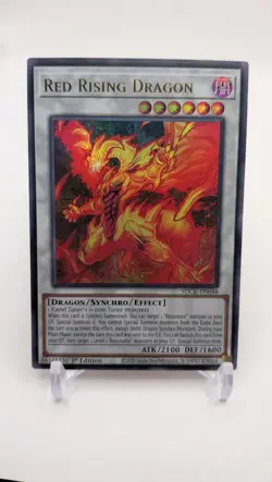 Red Rising Dragon SDCK-EN048 Structure Deck: The Crimson King Yu-Gi-Oh - Image 1