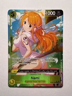 Nami ST29-008 Special Rare Full Art Foil 3 Cost 1000 HP One Piece Card Game - Image 1