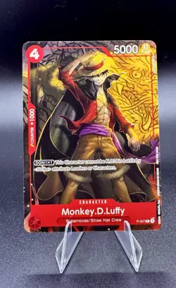 Monkey.D.Luffy Promo Cards One Piece, English Edition - Image 1