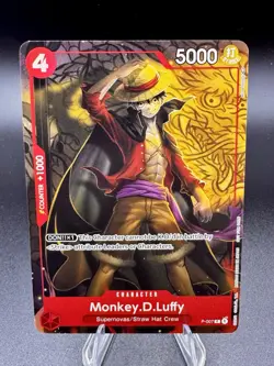 Monkey.D.Luffy Promo Cards One Piece, English Edition - Image 3