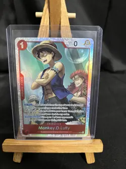 Monkey D. Luffy OP13/OP14/OP07 Bandai 5-Card Lot Holo One Piece English - Image 3