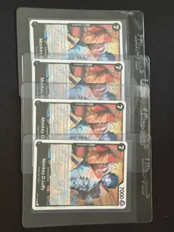 Monkey.D.Luffy OP15-092 Playset Special Lot (4 Cards) One Piece Card Game 2023 - Image 3