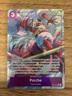 One Piece TCG Porche Alternate Art OP07-072 - Image 1