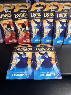Bundle of 10 Disney Lorcana The First Chapter: Sleeved Blister Booster Pack - Image 2