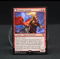 MTG Magic the Gathering Volatile Arsonist (181/596) Innistrad Crimson Vow NM - Image 1