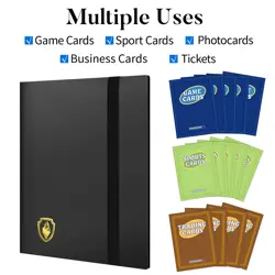 Premium 396 Pocket Trading Card Binder - Side Loading Collector Album for MTG... - Image 3