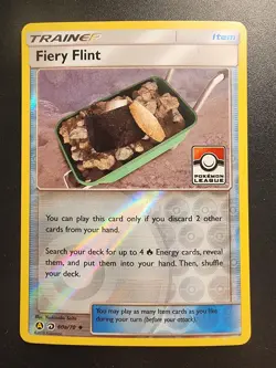 3x Fiery Flint - 60a/70 (Pokemon League) Reverse Holo - League & Champions - Image 2