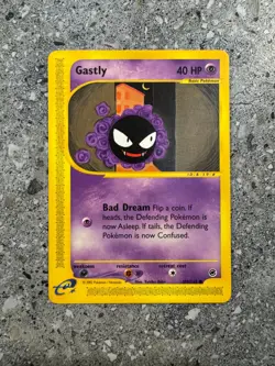 Pokemon TCG Cards Gastly 109/165 Expedition NM - Image 1
