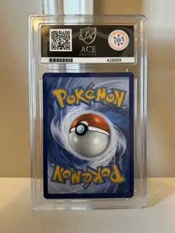 Mimikyu SVP075 Pokemon Center Stamp Black Star Promo SVP EN 075 Ace 8 Like PSA 8 - Image 2