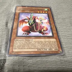 YuGiOh Harpie's Pet Baby Dragon DR04-EN193 Dark Revelation Rare MP - Image 1