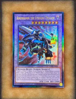 Yugioh Rindbrumm the Striking Dragon RA02-EN025 Prismatic Ultimate Rare 1st NM - Image 1