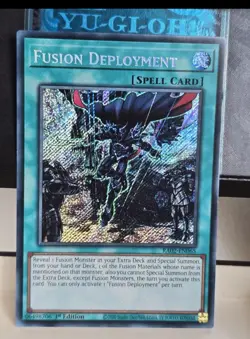 RA02-EN065 Fusion Deployment Secret Rare 1st Edition YuGiOh NM TCG - Image 1