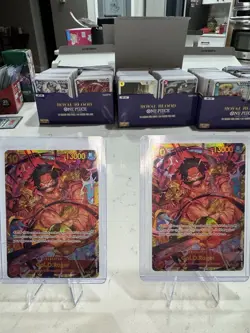 One Piece Card Game - GOL D ROGER OP09-118 - SECRET RARE - English X2 - Image 2