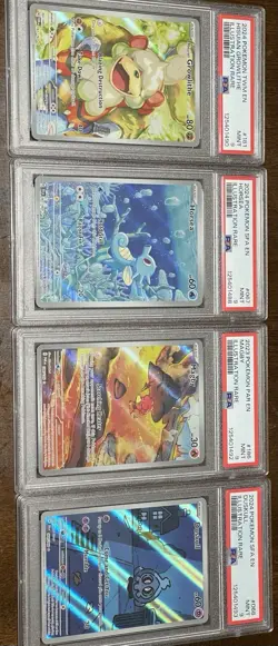 4 PSA Graded Pokemon Card Lot - Image 1
