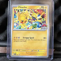 Pikachu Promo 2025 World Championships SVP EN 225 Pokemon Card Worlds - Image 1