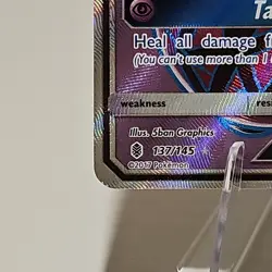 Tapu Lele GX Full Art Holo Card 137/145 Sm-Guardians Rising - Image 4