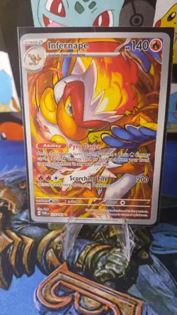 Infernape Holo Pokemon Card 173/167 Sv06 Twilight Masquerade TCG - Image 3