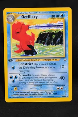 Octillery 1st Edition 34/64 NM Neo Revelation Regular Uncommon Pokemon TCG Card - Image 1