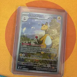 IR Card Ampharos - Illustration Rare - Pokemon TCG: Chaos Rising English NM - Image 1