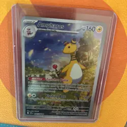 IR Card Ampharos - Illustration Rare - Pokemon TCG: Chaos Rising English NM - Image 3