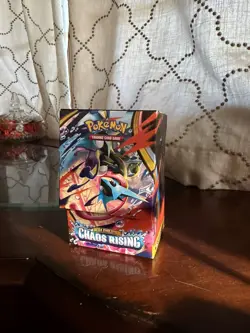 Pokemon TCG-Chaos Rising Pre Release Promo Sealed Deck + Box + promo card + hits - Image 1