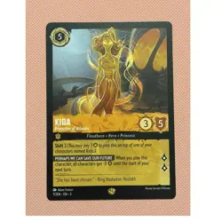 Disney Lorcana TCG Kida Protector of Atlantis Card Regular Standard #7/204 - Image 1